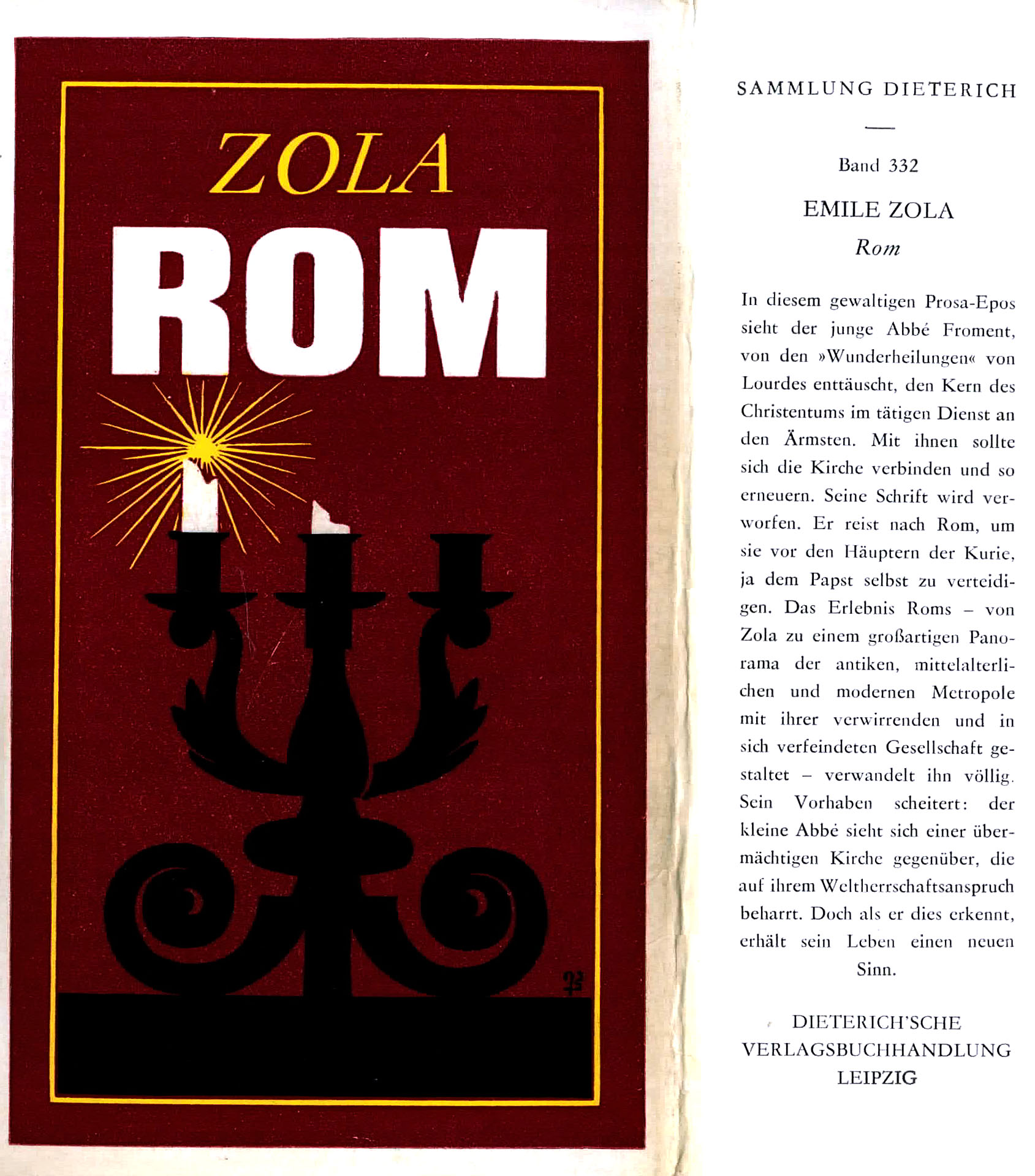Rom - Zola, Emile